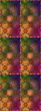 Suluboya kusursuz desen. Dekorasyon ve tasarım için güzel bir desen. Moda baskısı. Çiçeğin suluboya çizimlerinin mükemmel deseni. Eski model. Raster illüstrasyonu.