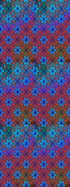 Küçük çiçekte güzel bir desen. Motley illüstrasyonu. Küçük renkli çiçekler. Robot resim. Çiçekli yaz çiçekleri. Moda baskıları için zarif bir şablon.