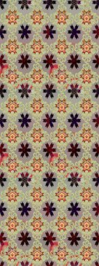 Raster suluboya çiçek deseni, narin çiçekler, tarafsız çiçekler, tebrik kartı şablonu. Raster Güzel kumaş deseni.