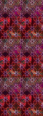 Ev dekoru. Fantezi çiçekli eskiz deseni, doğal duvar kağıdı, çiçek desenli kıvrım çizimi. Paisley el çizimi elementler.