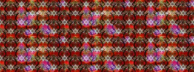 Kahverengi renkli şirin çiçek deseni. Raster Modaya uygun kumaş deseni. Renkli Bahar Teması eskiz kalıbı. Düz Çiçek Elementleri Tasarımı.