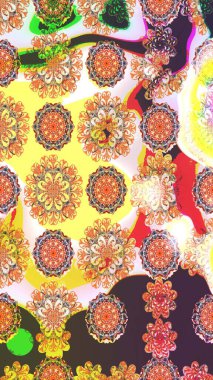 Dekorasyon ve tasarım için güzel bir desen. Moda baskısı. Ton halinde. Suluboya desenli çiçek deseni. Çiçeğin suluboya çizimlerinin zarif deseni.