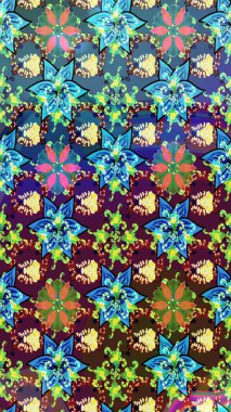 Etnik Mandala süsü. Raster Henna dövme stili. Tekstil, tebrik kartı, boyama kitabı, telefon kılıfı baskısı için kullanılabilir. Hint çiçekli desenli şal desenli..