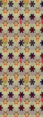 Zarif, parlak ve gri çiçek desenli tasarım. Sabıka baskıları, bebek kıyafetleri, duvar kâğıtları, paket kutuları vb..