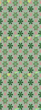 Moda baskıları için zarif bir şablon. Halk tarzı. Rengarenk çiçekleri ve yaprakları tarafsız ve gri renklerde inanılmaz bir çiçek deseni var. Modern çiçek arkaplanı.