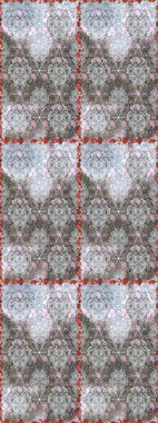 Düz Çiçek Elementleri Tasarımı. Sevimli çiçek raster deseni. Renkli Yaz Temalı Kusursuz Arkaplan. Modaya uygun kumaş deseni.