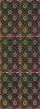 Raster illüstrasyonu. Kusursuz Tony kumaş deseni. Modaya uygun kumaş deseni. Küçük çiçekte sevimli çiçek deseni var..