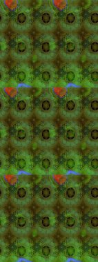 Düz Çiçek Elementleri Tasarımı. Renkli Bahar Teması eskiz kalıbı. Raster Şirin kumaş deseni. Eskiz klasiği.