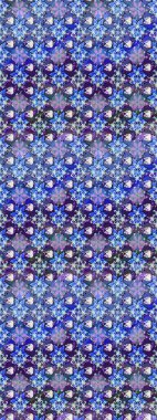 Güzel çiçek deseni. Düz Çiçek Elementleri Tasarımı. Mavi renkli çiçekler. Renkli Bahar Teması çizim şablonu.