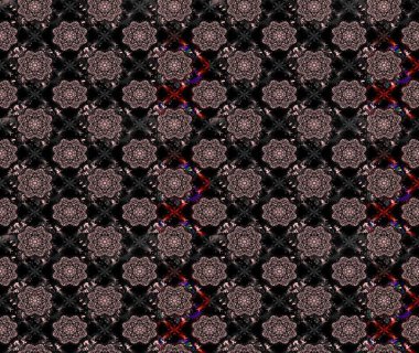 Çiçekli karalama şeklinde Raster çiçek deseni. Nazik, narin çiçek arkaplanı. Siyah renkte çiçekler.