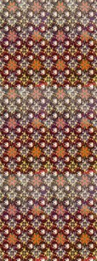 Şekil verilmiş çiçeklerle eskiz deseni. Çiçek deseni duvar kağıdı, desen dolguları ve web sayfası arka planı için kullanılabilir. Süslü zentangle çizim dokusu, soyut çiçeklerle süslenmiş..