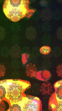 Çiçekli eskiz deseni. El çizimi. Gri renkli çiçekler. Suluboya çizimi.