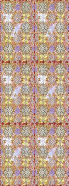 Modern, nötr ve bej kaplama duvar kağıdı resimli klasik çizgili, desenli desenli desenli çiçekler, çiçekli süsler. Çiçekli el, pürüzsüz desen..