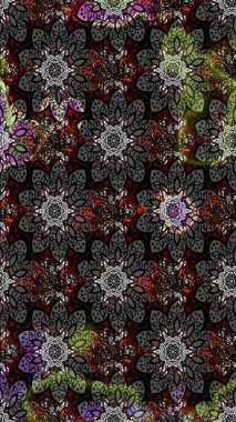 Güzel kumaş deseni. Güzel suluboya yaz çiçekleri deseni..