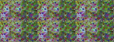 Şirin seamless modeli. Raster çiçek arka plan. Yazdırın. Şirin kumaş deseni. Yaz tema Dikişsiz desen arka plan rengi. Düz çiçek öğeleri tasarım.