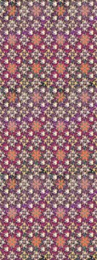 Çiçekler suluboya eskiz deseni. Raster Stili kumaş deseni.