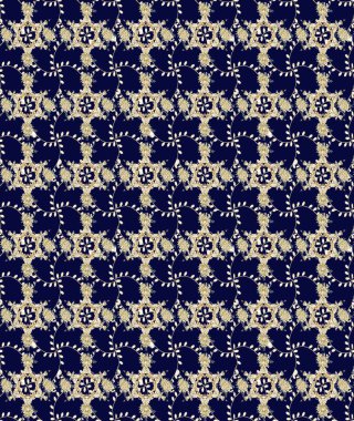 Düz Çiçek Elementleri Tasarımı. Raster illüstrasyonundaki çiçek desenli çizim. Süslü kumaş deseni. Renkli Bahar Teması çizim şablonu.