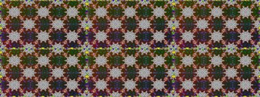 Raster illüstrasyonu. Küçük çiçekteki sevimli çiçek deseni. Gri renkli çiçekler.