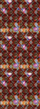 Karalama çiçekleri çizim kalıbı. Sanat, çiçeklere ilham verir ve arka plan bırakır. Kahverengi el çizimi. Raster deseni.