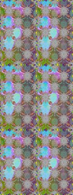 Parlak renkli çiçeklerle ve gri ve nötr renklerde yapraklarla şaşırtıcı, pürüzsüz çiçek deseni. Modern çiçek arkaplanı. Halk tarzı. Moda baskıları için zarif bir şablon.