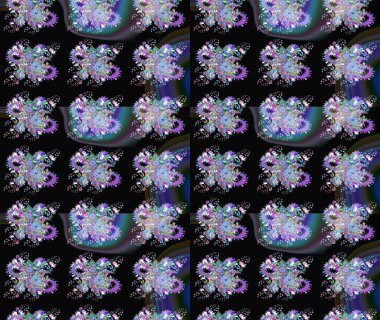 Dekorasyon ve tasarım için güzel bir desen. Moda baskısı. Suluboya çizim kalıbı. Çiçeğin suluboya çizimlerinin mükemmel deseni. Eski.