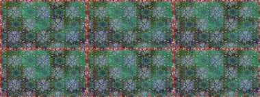 Parlak renkli çiçekleri ve yeşil ve mavi renklerde yaprakları olan şaşırtıcı, pürüzsüz çiçek deseni. Halk tarzı. Moda baskıları için zarif bir şablon. Modern çiçek arkaplanı.