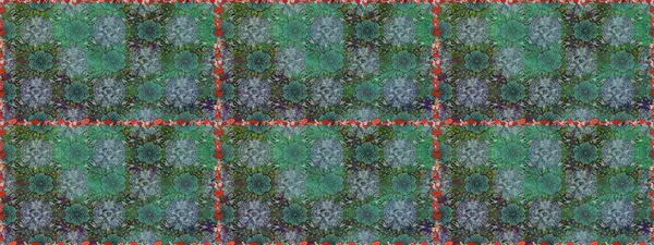 Parlak renkli çiçekleri ve yeşil ve mavi renklerde yaprakları olan şaşırtıcı, pürüzsüz çiçek deseni. Halk tarzı. Moda baskıları için zarif bir şablon. Modern çiçek arkaplanı.