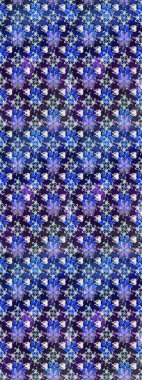 Çiçek deseni duvar kağıdı, desen dolguları ve web sayfası arka planı için kullanılabilir. Şekil verilmiş çiçeklerle eskiz deseni. Süslü zentangle çizim dokusu, soyut çiçeklerle süslenmiş..