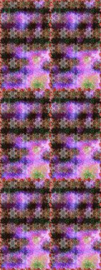 Raster illüstrasyonu. Anti-stres için soyut örnek sayfası. Kahverengi renklerde.