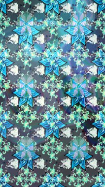 Raster 'ın taze dokusu. Klasik çiçek desenli. Yumuşak pamuk tasarımı. Yumuşak fayans. Paketleme, tekstil, duvar kağıdı için çiçek arkaplanı.