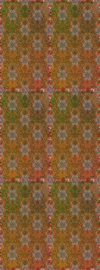 Renkli Yaz Temalı Kusursuz Arkaplan. Sevimli çiçek raster deseni. Düz Çiçek Elementleri Tasarımı. Modaya uygun kumaş deseni.