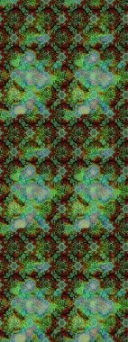 Çiçek deseni. Raster illüstrasyonu. Chichi 'nin kumaş kalıbını çiz. Renkli Bahar Teması eskiz kalıbı. Düz Çiçek Elementleri Tasarımı.