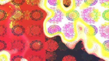 El yapımı çiçek ve bitki koleksiyonu. Raster illüstrasyonu. Eskiz tarzı pembe renkler. Raster illüstrasyonu. Şirin karalamalı çiçek deseni çiz..