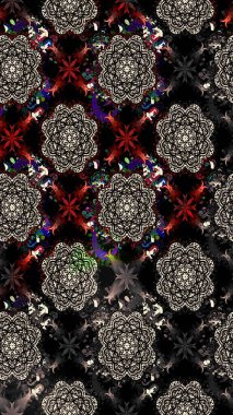 Siyah renkli çiçek desenli eskiz. Suluboya tarzında siyah renkte çiçekler.