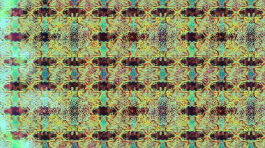 Raster illüstrasyonu. Ultraviyole kumaş deseni. Organik motif arka planı. Çizim deseni.