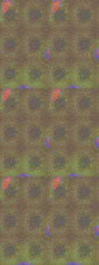 Düz Çiçek Elementleri Tasarımı. Renkli Bahar Teması eskiz kalıbı. Parlak arkaplan eskiz desenli çiçekli fantezi tasarımı.