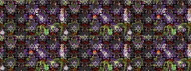 Kızılderili desenli desenli desenli şal deseni. Tekstil, tebrik kartı, boyama kitabı, telefon kılıfı baskısı için kullanılabilir. Raster Henna dövme stili. Etnik Mandala süsü.