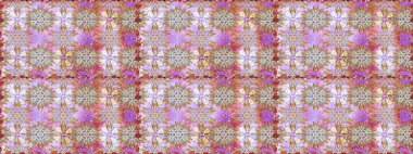Yazdır. Güzel kumaş deseni. Renkli Yaz Temalı Kusursuz Arkaplan. Raster çiçekli arka plan. Düz Çiçek Elementleri Tasarımı. Sevimli, pürüzsüz desen.
