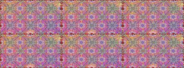 Sorunsuz çiçek deseni kaydırma kağıt, davet, el ilanı, afiş veya Web sitesi Web sitesi arka plan duvar kağıdı için kullanılabilir. Elle çizilmiş Raster resim. Parlak unsurları.