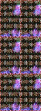 Raster illüstrasyonu. Küçük çiçekteki sevimli çiçek deseni. Modaya uygun kumaş deseni. Kusursuz Tony kumaş deseni.