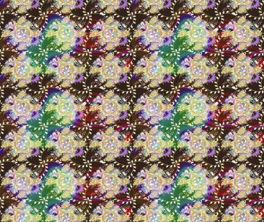 Renkli Bahar Teması eskiz kalıbı. Düz Çiçek Elementleri Tasarımı. Tarafsız renklerde çiçekler. Güzel çiçek deseni..