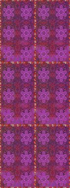 Mor ve mor renkli çiçekler. Raster illüstrasyonu. Çiçeksiz desenli arka plan, vuruşlar, sıçramalar, yaz çiçekleri..