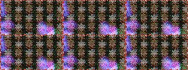 Raster illüstrasyonu. Küçük çiçekteki sevimli çiçek deseni. Modaya uygun kumaş deseni. Kusursuz Tony kumaş deseni.