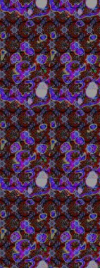 Kahverengi lale çiçekli Raster eskiz deseni. Doğal kozmetik ürünleri, parfüm, çiçekçi dükkanı için bahar ihalesi tasarımı. Karşılama ya da düğün geçmişi olarak kullanılabilir. Paket kağıdı için en iyisi..