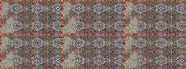 Raster deseni. Çiçekler, suluboya ile dikişsiz çiçek deseni. Küçük çiçek Güzel Çiçek desen.