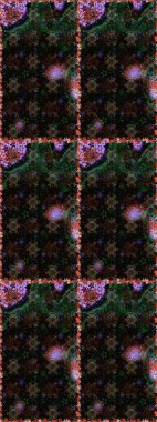 Çiçekli, suluboya desenli kusursuz çiçek deseni. Süslü kumaş deseni. Raster deseni.