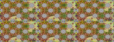 Çiçek desenleri kahverengi ve gri renklerde, el yapımı papatyalar, papatyalar. Tekrar eden çiçek arkaplanı, zarif kahverengi ve gri çiçek duvar kağıdı.