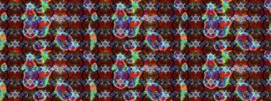 Raster çiçek desenli çiçek deseni, yapraklar, dekoratif elementler, sıçrama, lekeler, el çizimi kontur çizgileri ve Doodle çizim stili, grafik raster çizim çizimi.