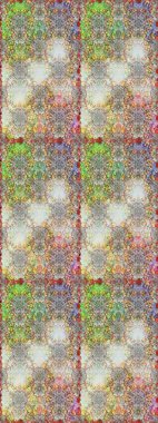 El çizimi. Çiçeklerle kusursuz desen. Gri ve nötr renkte çiçekler. Suluboya çizimi.