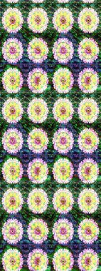 Tarafsız renklerde çiçekler. Düz Çiçek Elementleri Tasarımı. Çiçekli eskiz çizimi. Renkli Yaz Teması çizim şablonu.